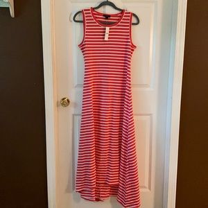 J. Crew High Low Maxi Dress